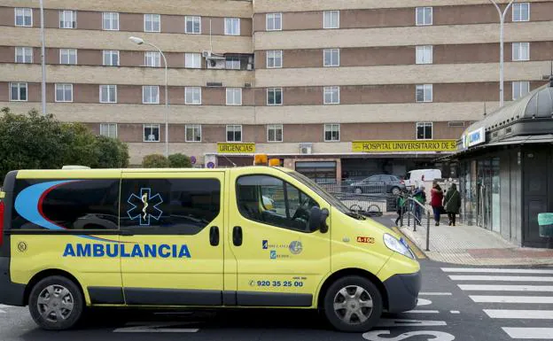 Herido grave un motorista en la localidad salmantina de Coca de Alba