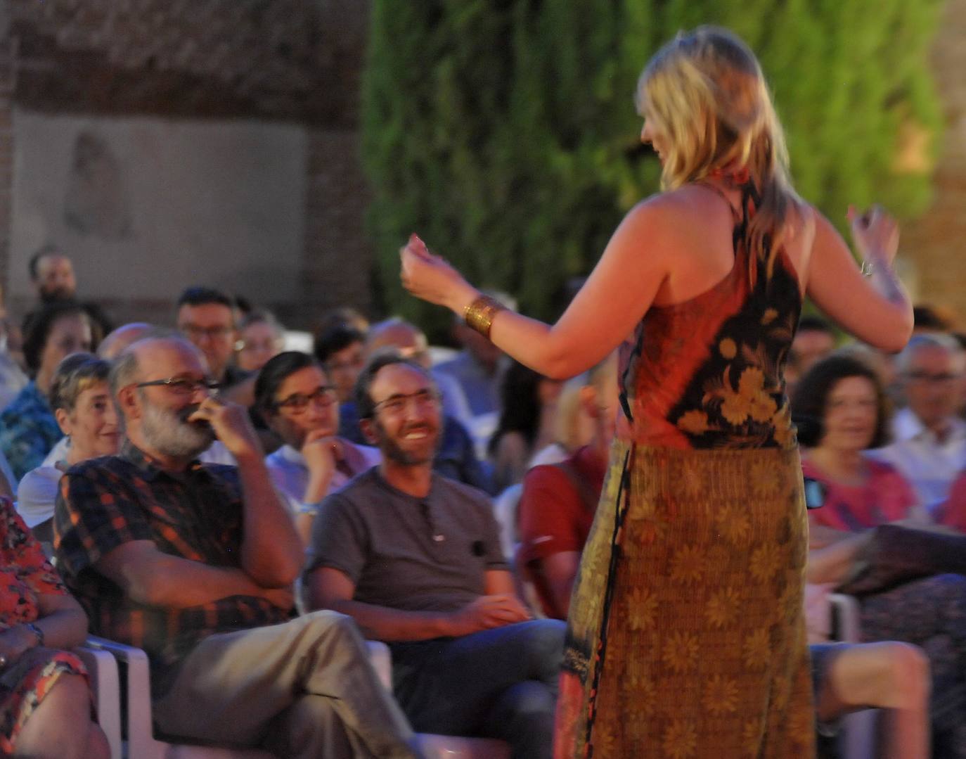 El concierto de Noa Lur en el festival de Jazz de Medina del Campo