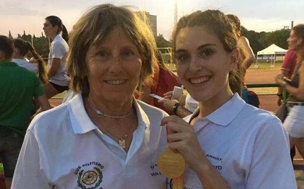 Laura Martín se proclama campeona de España júnior de salto de altura