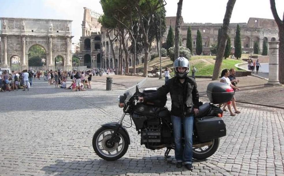 Dos mil kilómetros en moto hasta Roma