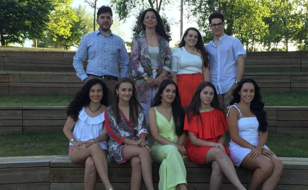 Presentación de las damas y los presentadores de las fiestas 2019 de Guijuelo