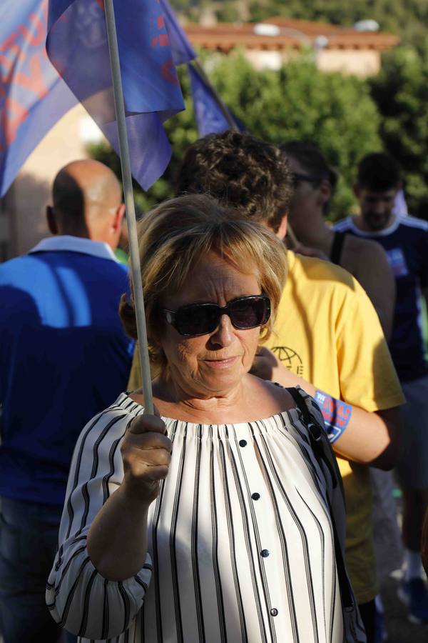 Nueva protesta en Peñafiel para reclamar la Autovía del Duero