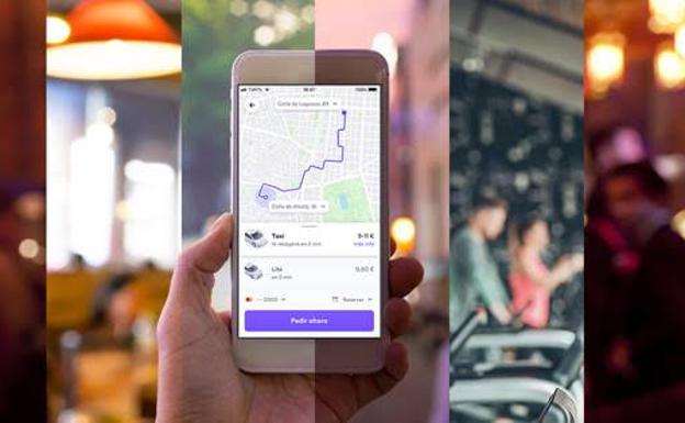 Ya se puede contratar un taxi a través de Cabify en Madrid y Valencia