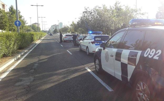 Un conductor se sale de la vía en Valladolid y da positivo en cannabis, opiáceos y anfetaminas