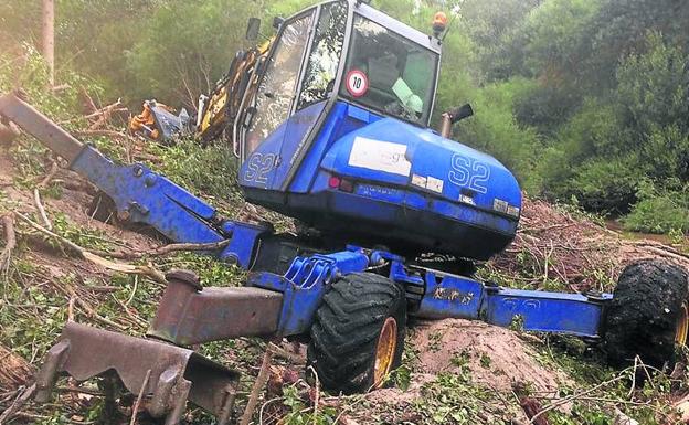 La CHD limpia y mejora el cauce del Eresma a su paso por Alcazarén