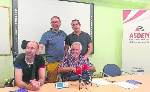 'Mójate por la esclerosis múltiple' mañana en el parque de La Alamedilla de Salamanca