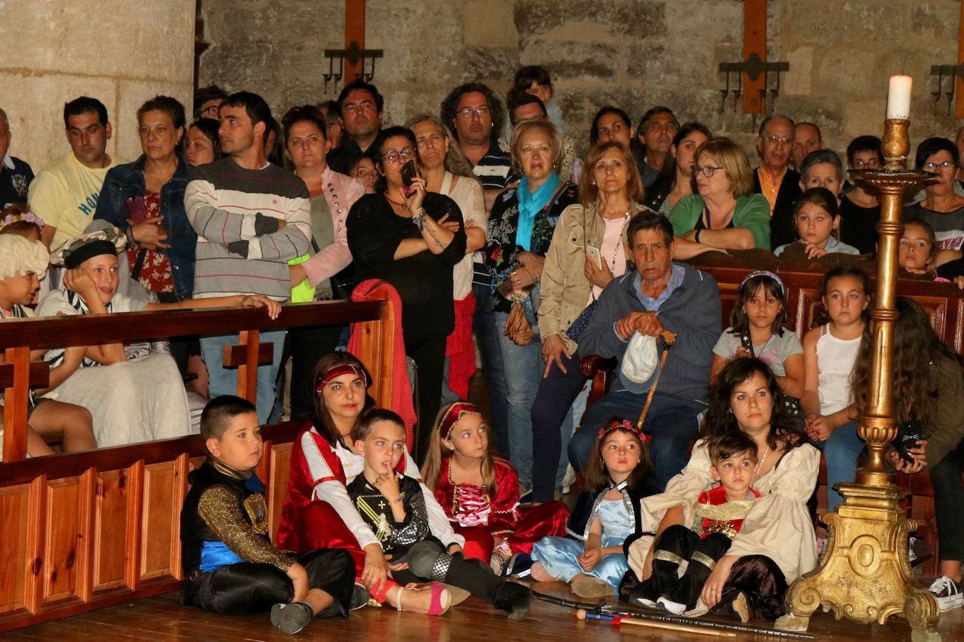 Escenificación del cortejo fúnebre de la Reina Juana I de Castilla en Torquemada