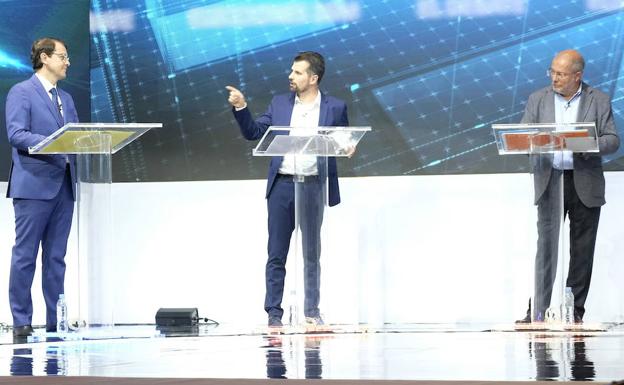 Tres árboles y un bosque