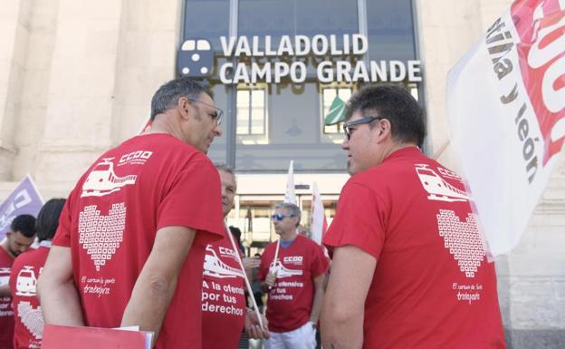 La huelga de Renfe de 23 horas suspende 61 servicios en Castilla y León