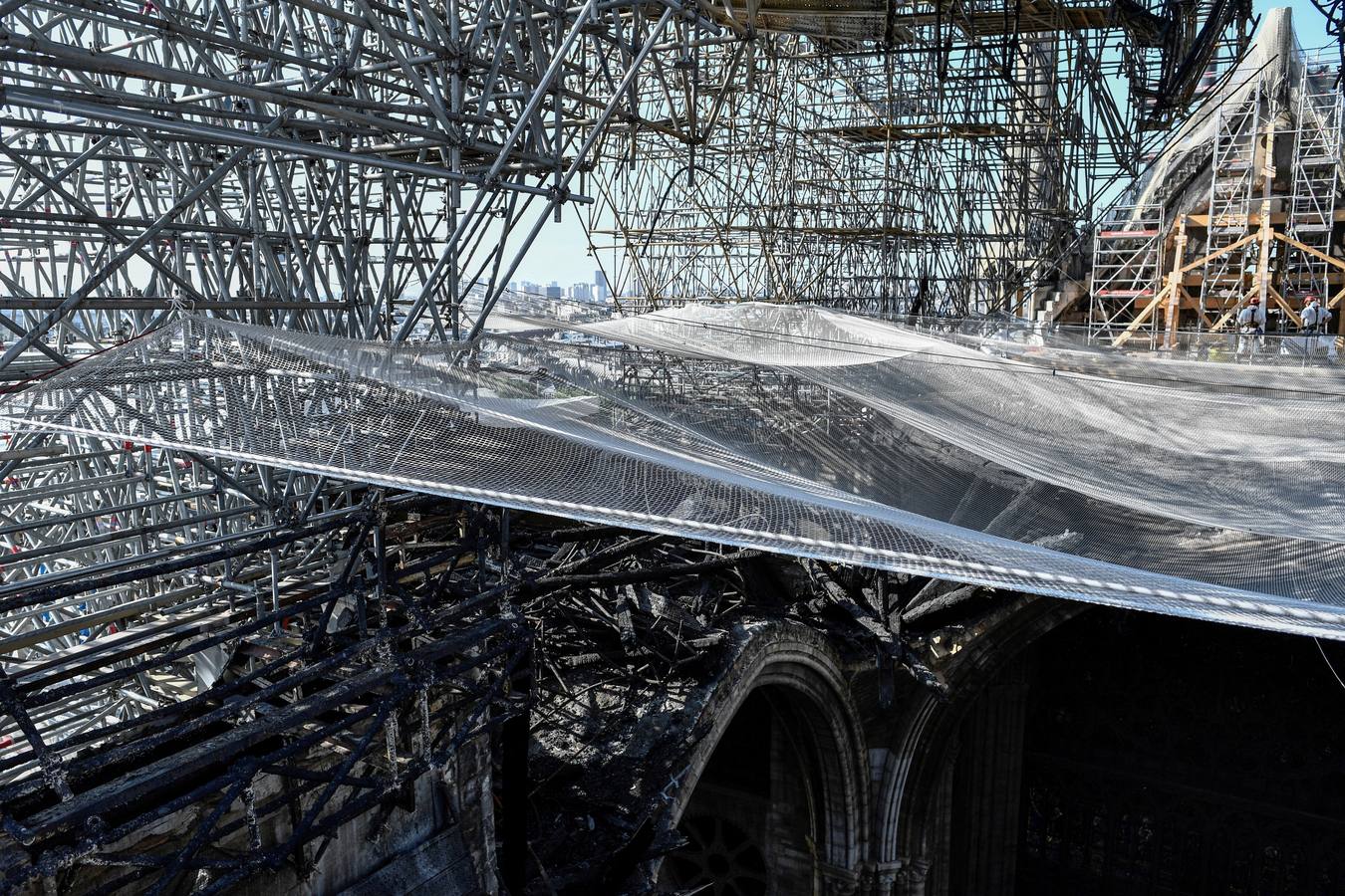 Notre Dame, tres meses después del trágico incendio