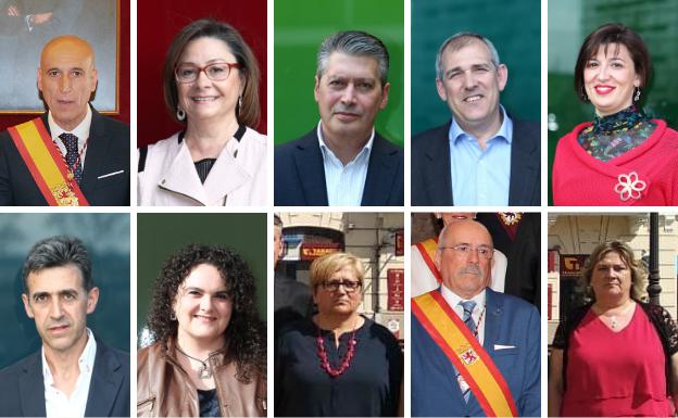 Los diez rostros que gobernarán el Ayuntamiento de León