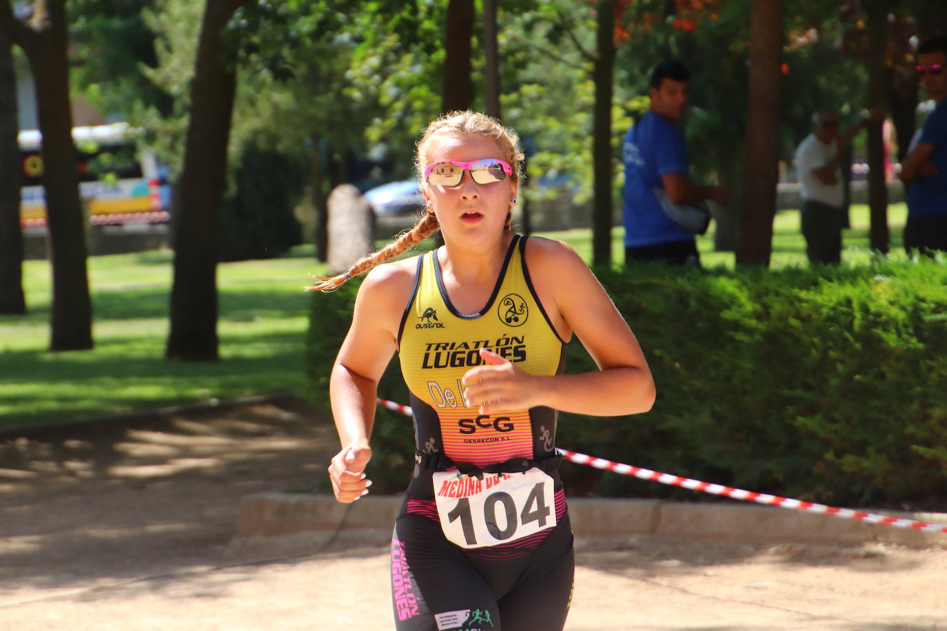 Medina de Rioseco celebra el 29 Campeonato Autónomico de Triatlón 'Canal de Castilla''