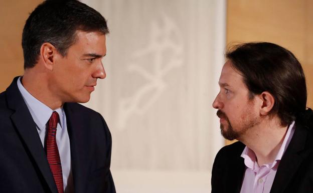 PSOE y Podemos apuran las horas para pactar el reparto del nuevo Gobierno