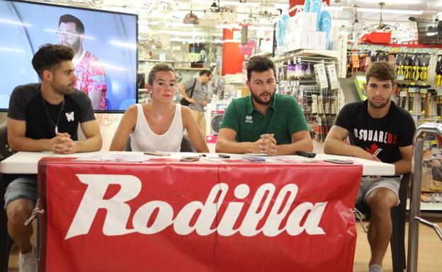 Los extremos Iván Agudo y Luis Lara llegan ambiciosos al CD Guijuelo