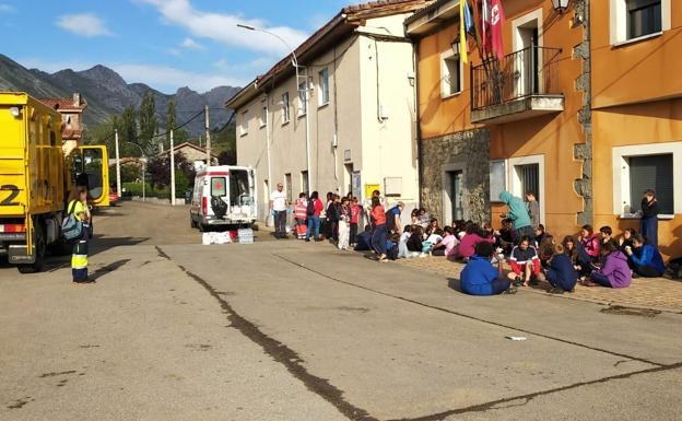 Evacúan a 210 scouts madrileños acampados en León por las intensas lluvias y fuertes rachas de viento