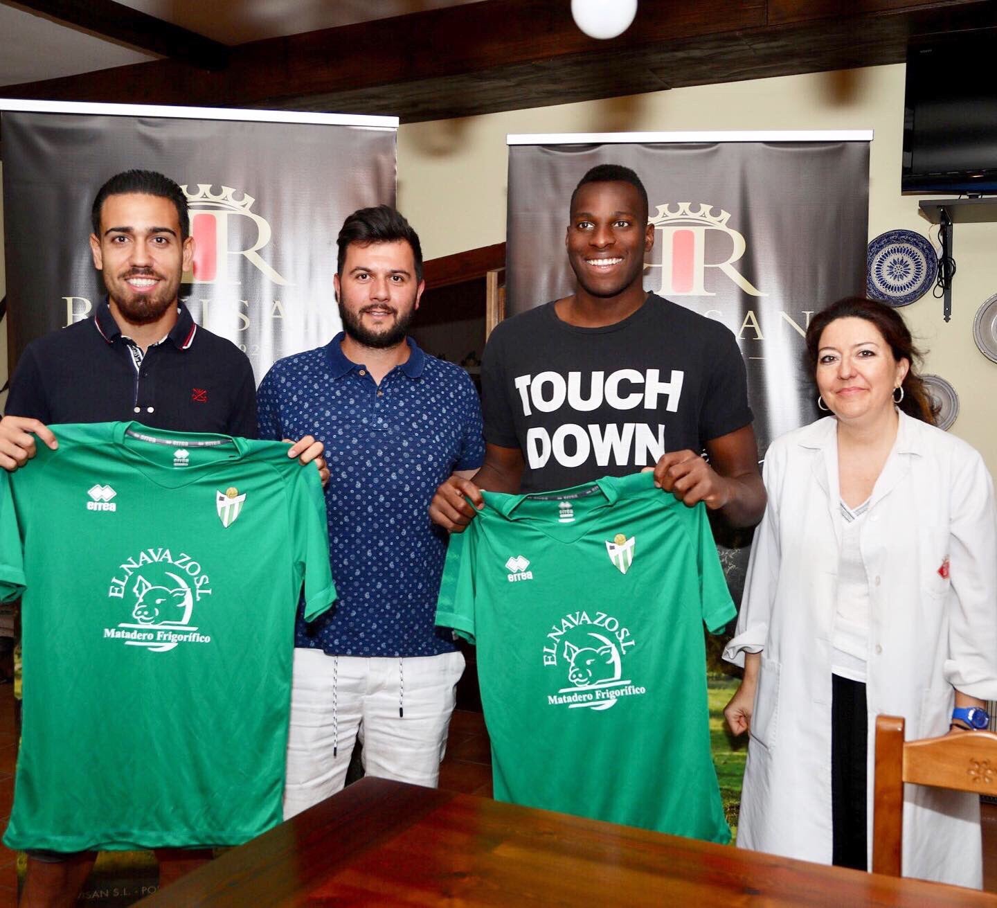 Christian Dieste y Taliby Konate quieren luchar por altos objetivos en el CD Guijuelo
