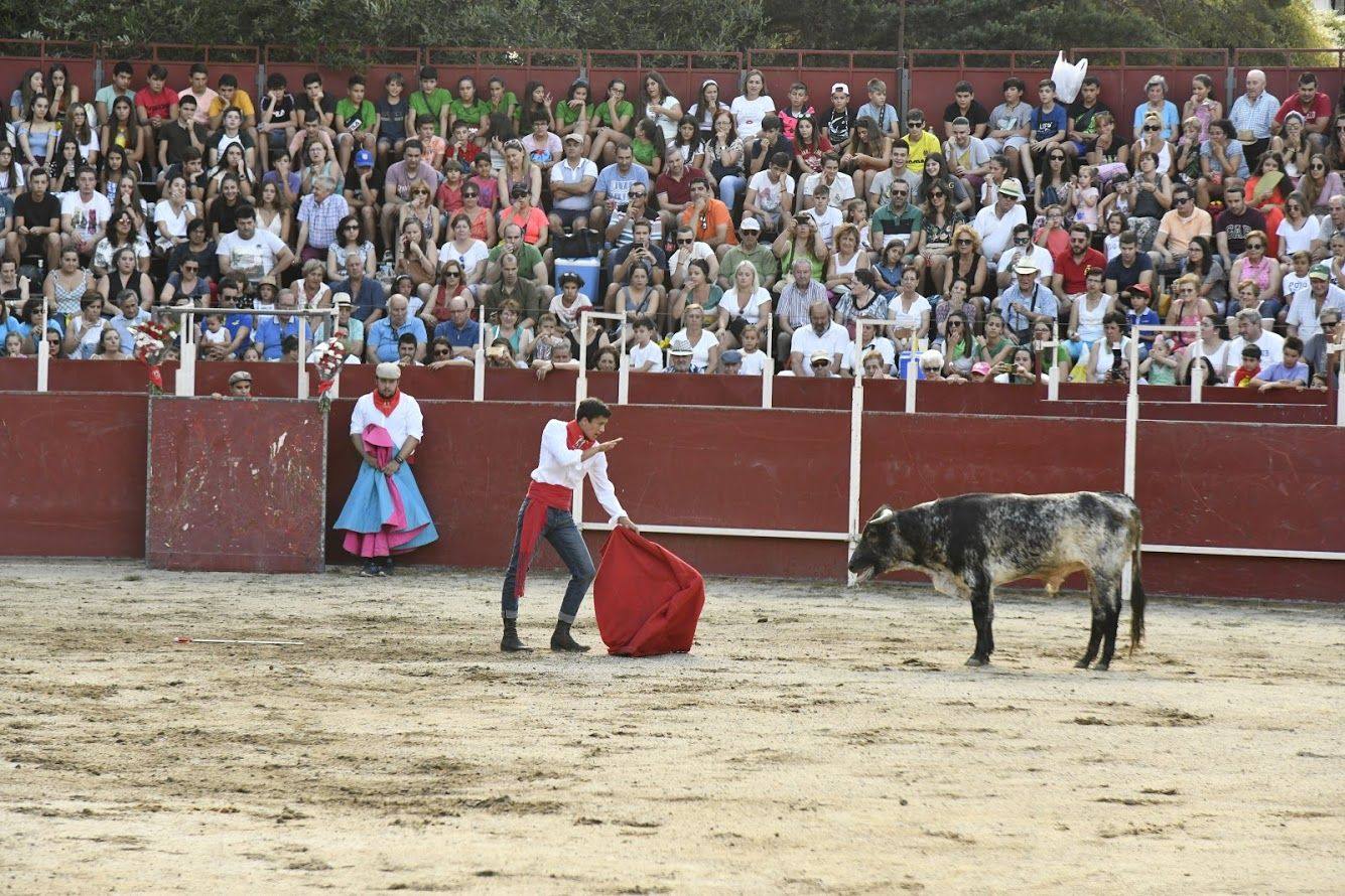 Becerrada de la fiesta de los quintos en San Rafael