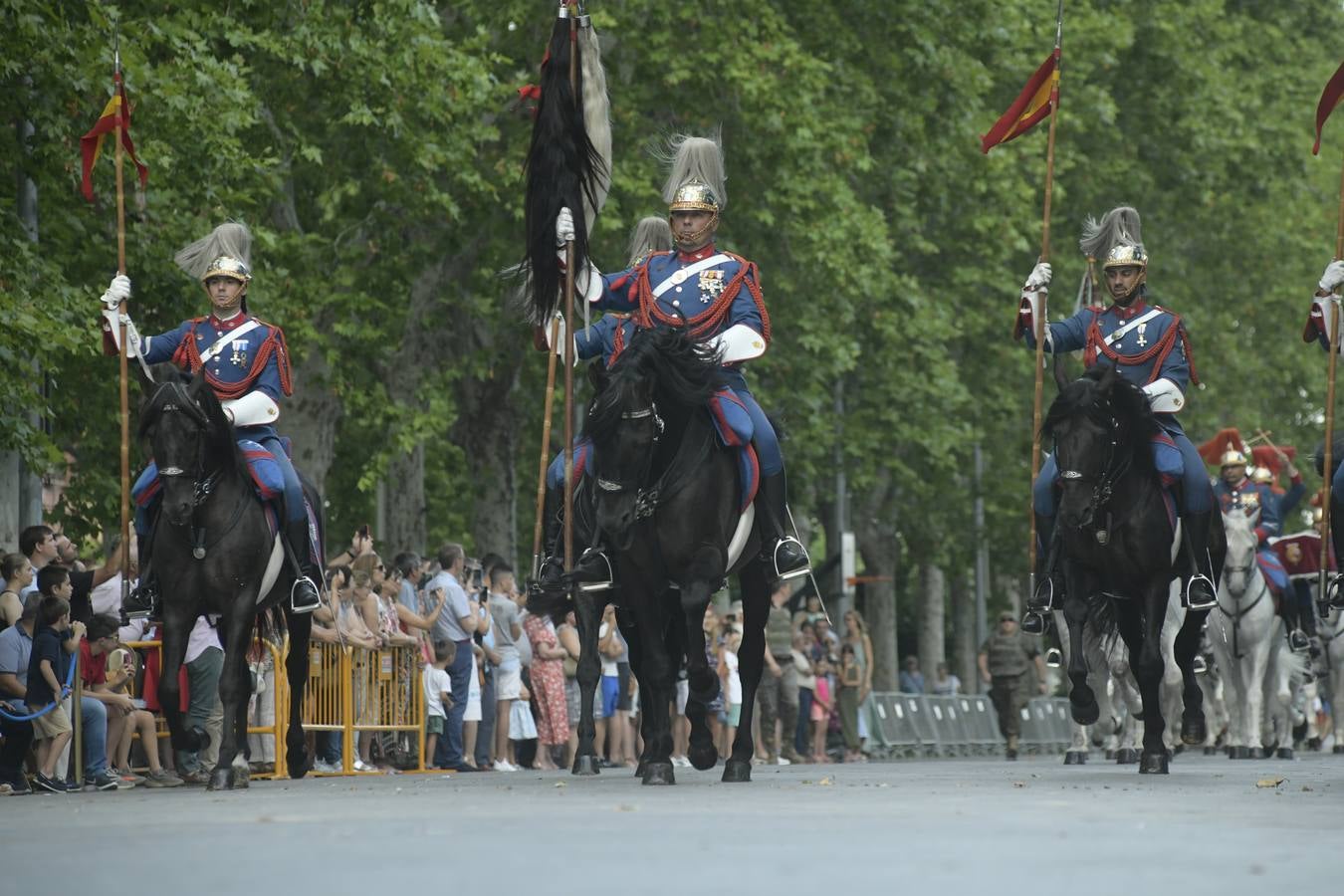 La Academia de Caballería festeja a su patrón, Santiago Apóstol