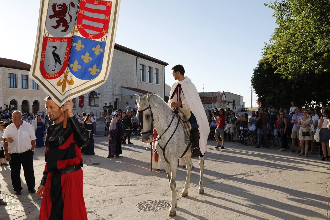 Recreación histórica en Campaspero 'En el campo te espero. El origen de un pueblo'