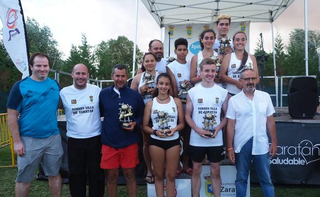 El voley playa triunfa en Zaratán