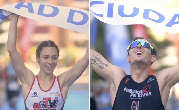 Esther Gómez arrasa en el Triatlón Ciudad de Valladolid