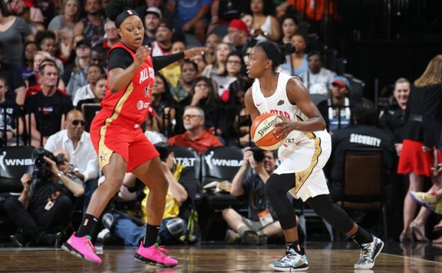 Seis puntos para Loyd en el All-Star de la WNBA y convocatoria con Estados Unidos junto a Hayes