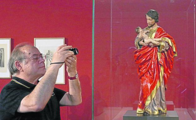 El Museo de Escultura amplía sus fondos con una talla de San José de Pedro de Mena