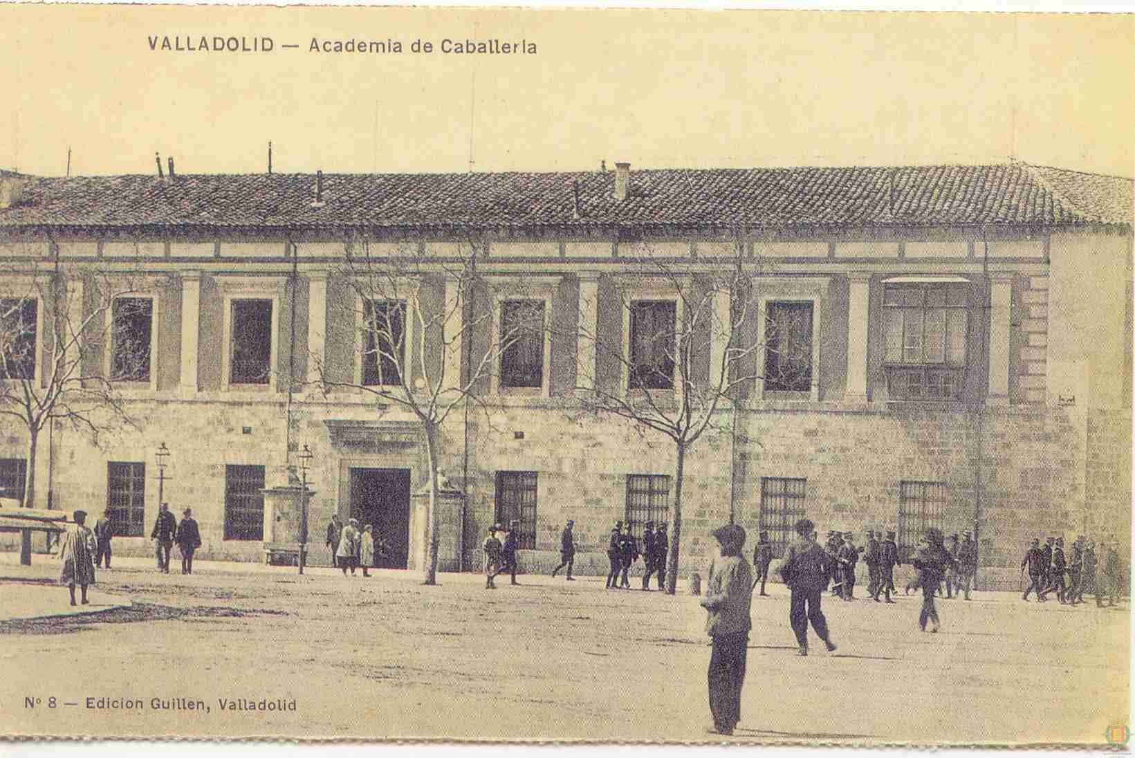 Estampas del Valladolid antiguo (XI): la antigua Academia de Caballería