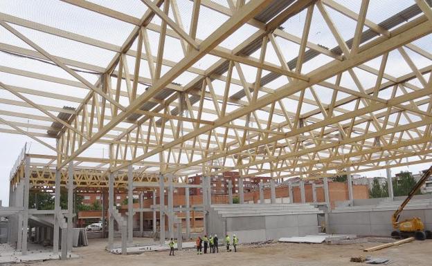 El nuevo polideportivo de Delicias en Valladolid estará listo antes de que acabe el año