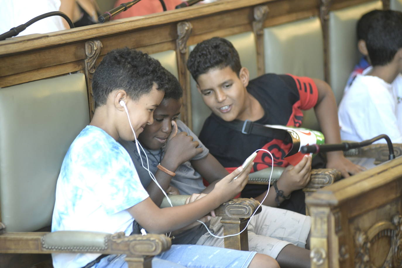 Valladolid recibe a los «pequeños embajadores» saharauis del programa 'Vacaciones en Paz'