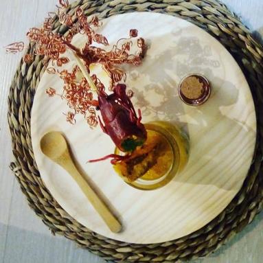 Soñó una pintura y cocinó su sueño