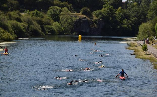 Alba Ulloa y Raúl González reinan en el agua de la Montaña Palentina