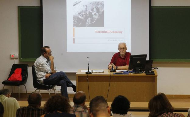 Carlos F. Heredero y Antonio Santamarina abren el Curso de Cine