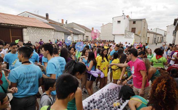 Arranque multitudinario de las fiestas de Campaspero