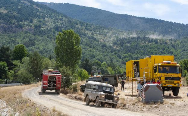 La Junta declara controlado el incendio de La Granja y baja el nivel de peligrosidad a cero