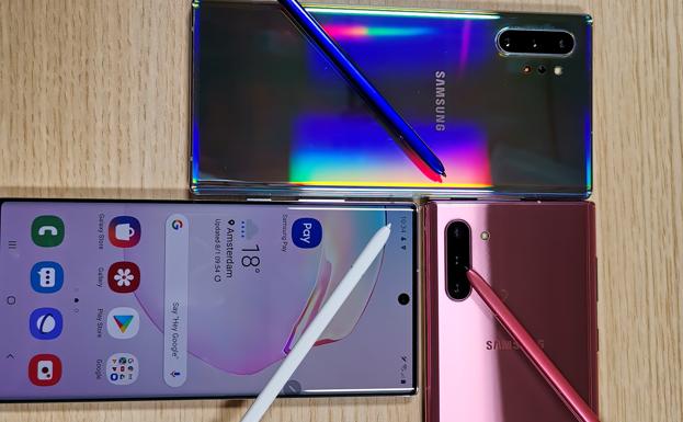 Samsung lanza dos nuevos Note 10