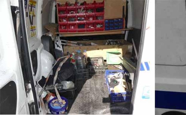 Detenido en Ávila por tres robos con fuerza a furgonetas