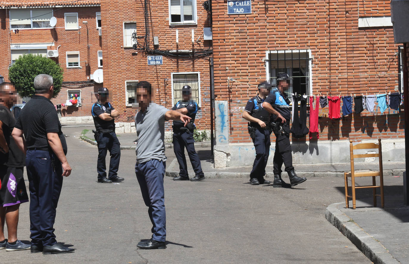 Dos detenidos tras un tiroteo en el barrio vallisoletano de Las Viudas