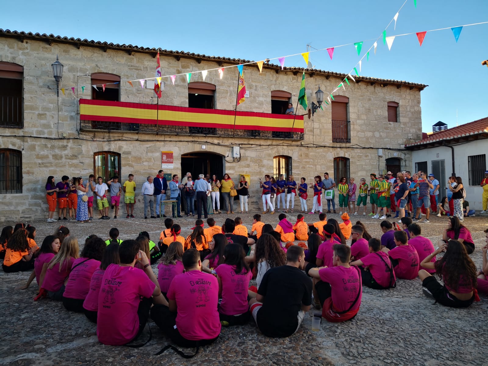 Inicio de las fiestas de Wamba dedicadas a la Virgen y San Roque