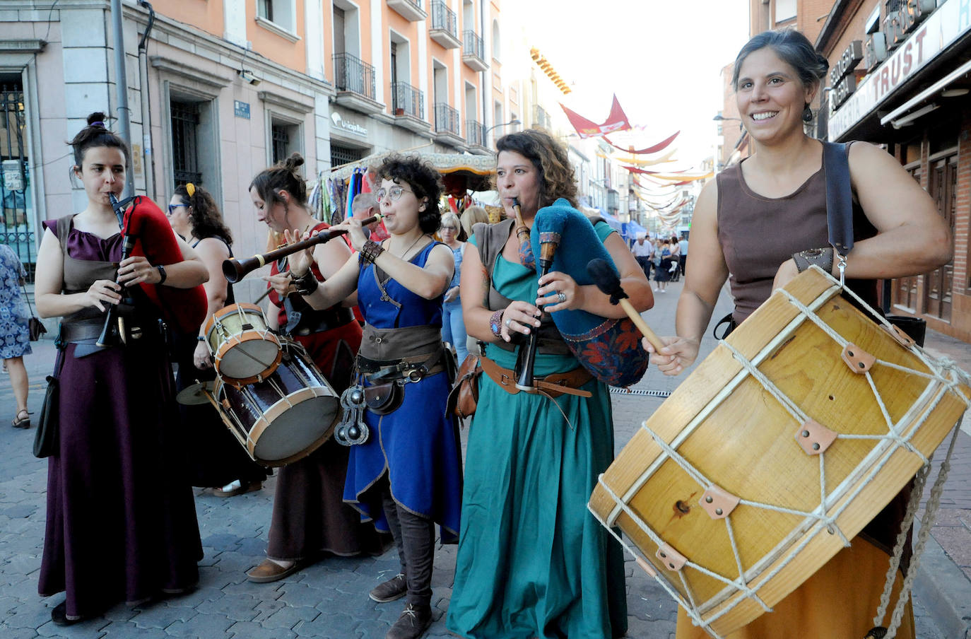 Jornada inaugural de la Feria Renacentista de Medina del Campo