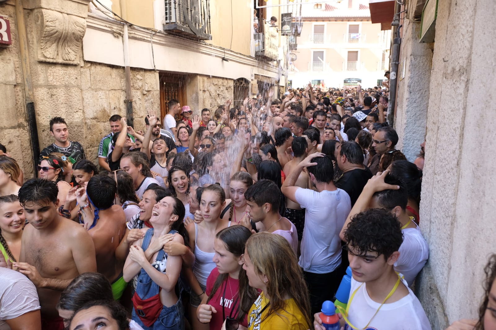 Primer 'chúndara' en las fiestas de Peñafiel 2019