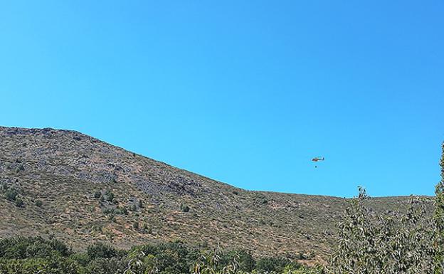 Controlado y con nivel 0 el incendio de Navalacruz
