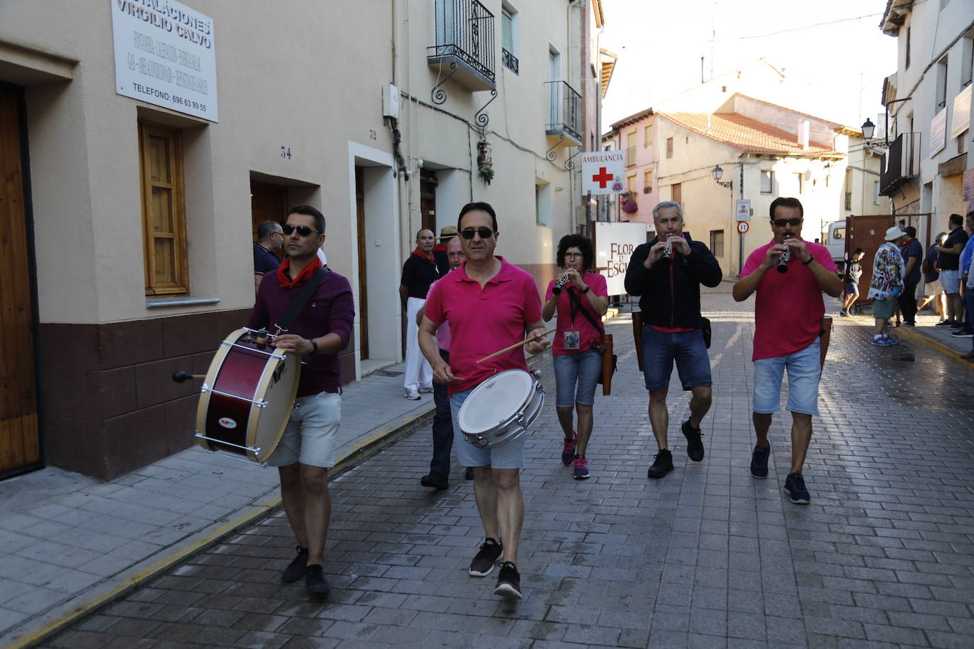 Segundo encierro y capea matinal en Peñafiel