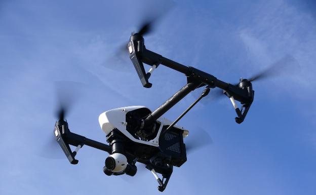 Primera infracción tramitada en Ávila a un piloto de dron