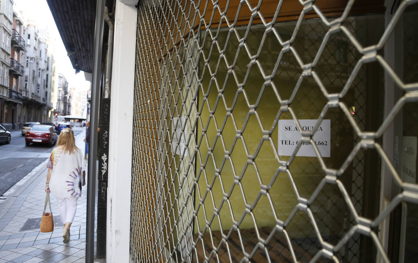 Comercios cerrados en Valladolid