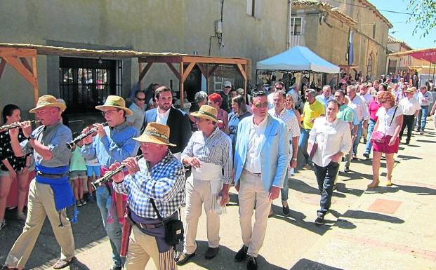 José Angel Alonso anima en Tordehumos a explotar de forma conjunta el patrimonio