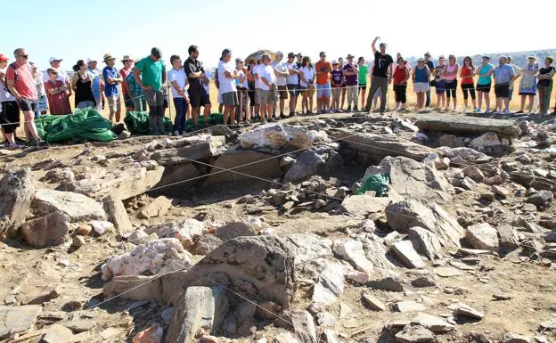 Los arqueólogos tienen evidencias de más dólmenes en la zona de Bernardos