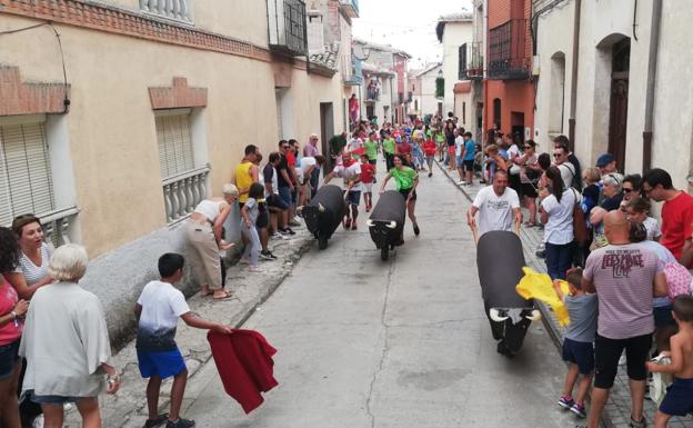 Los más pequeños protagonizan las fiestas de Tiedra