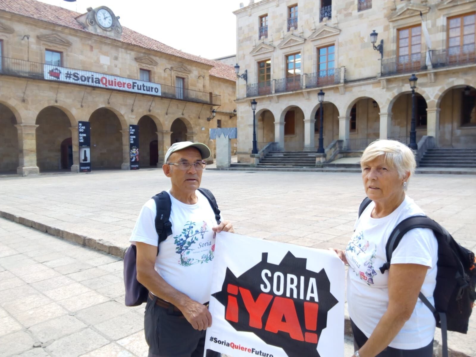 El camino de Caty Gálvez y Juan Antonio Suárez para reivindicar la finalización de la Autovía del Duero