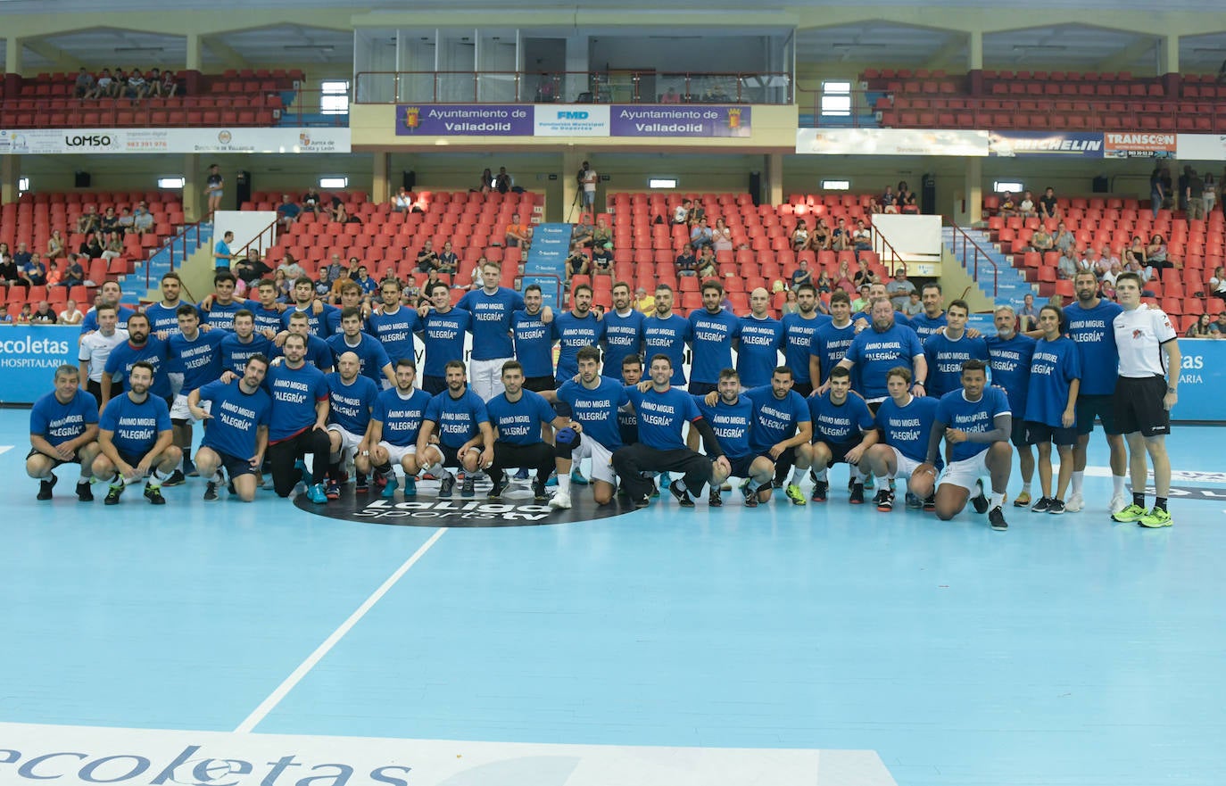Partido de pretemporada entre el Recoletas y el BM Zamora